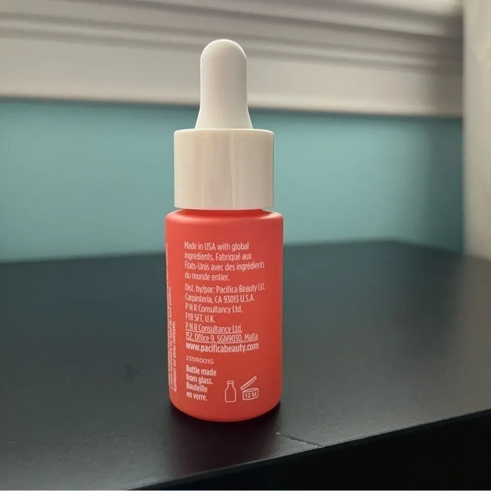 Pacifica Glow Baby Vitamin C Booster Cruelty-Free Serum Mini Size 0.5 Fl Oz NIB